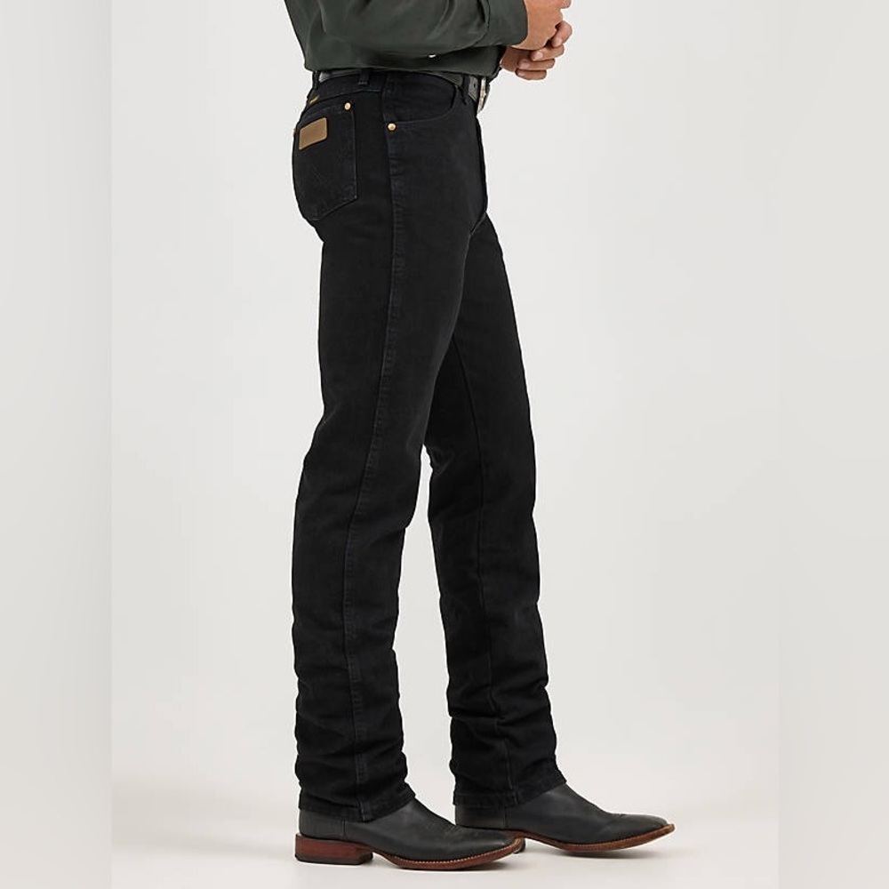 Vintage Wrangler Black Jeans – Straight Fit – 38x34 – USA Made - Picture 2 of 7